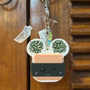 DISNEY AULANI - NWT- Spam Musubi wishable key ring